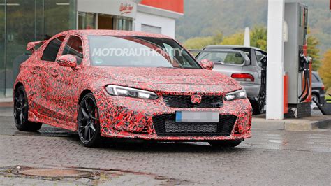 2023 Honda Civic Type R Spy Shots And Video Redesigned Hot Hatch