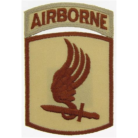 Us Army 173rd Airborne Patch Brown 3