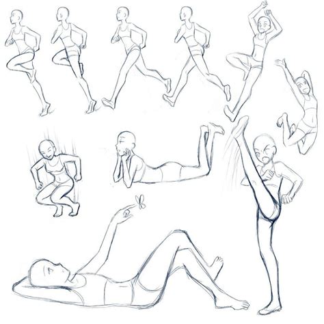 Poses Poses And More Poses By Yesi Chan Deviantart On DeviantART