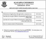 Photos of Alagappa University Distance Education