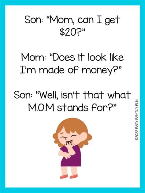 105 Mom Jokes For Kids That Make Everyone Laugh