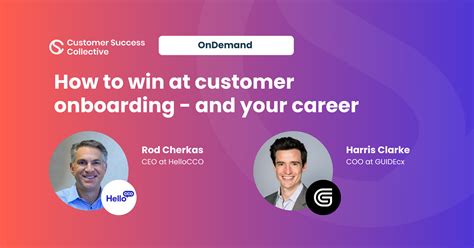 How to win at customer onboarding and your career | Customer Success