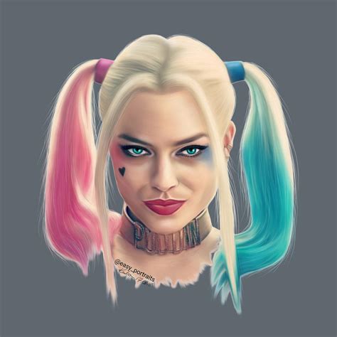 Harley Quinn By Easy Portraits On Deviantart