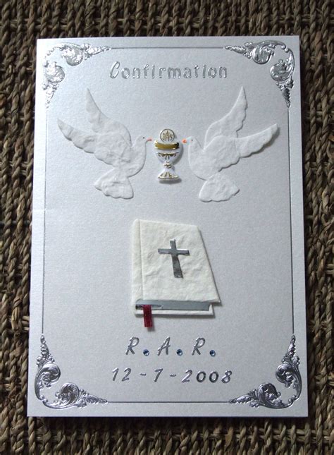 Handmade Confirmation Card By Mandishella Cards Confirmation