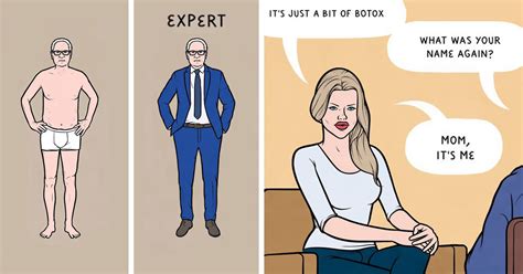 20 Illustrations With Social Commentary On Modern Life As Created By