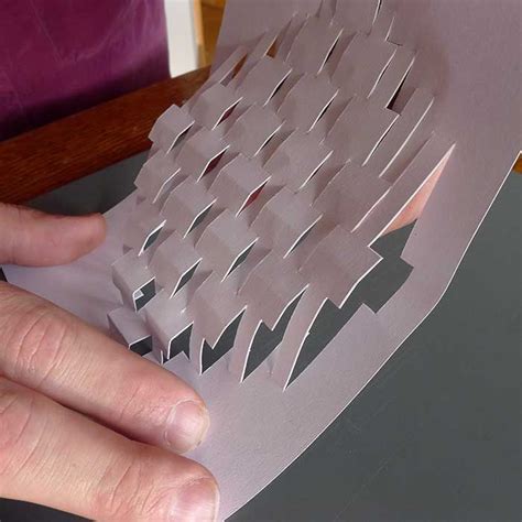 Ullagami How To Geometric Kirigami Pop Ups In 2020 Kirigami Paper