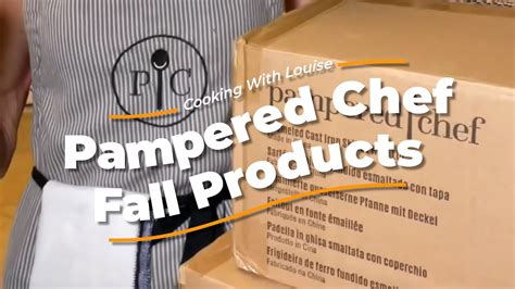 New Fall Products 2021 Pampered Chef Youtube