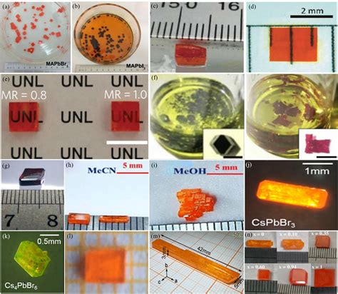 Advances In The Synthesis Of Halide Perovskite Single Crystals For