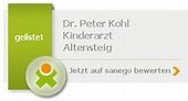 Dr. med. Peter Kohl in 72202 Nagold, Facharzt für Kinder-und ...