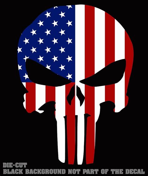 American Flag Punisher Skull Wallpaper Wallpapersafari