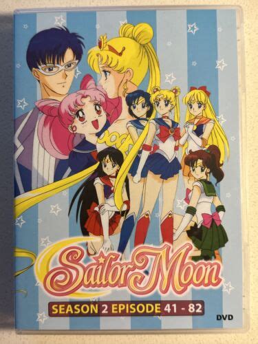 Sailor Moon Complete Season 1 And2 All 82 Episodes 90s English Dic
