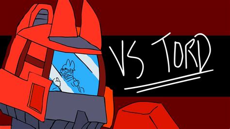 Giant Robot Vs Tord Fnf Mod Youtube Funkin Friday Night Night Mobile