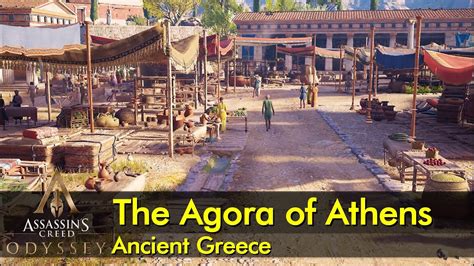 The Agora Of Athens Ancient Greece Assassins Creed Odyssey Youtube