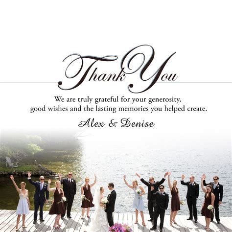 22 Wedding Thank You Card Wording Examples