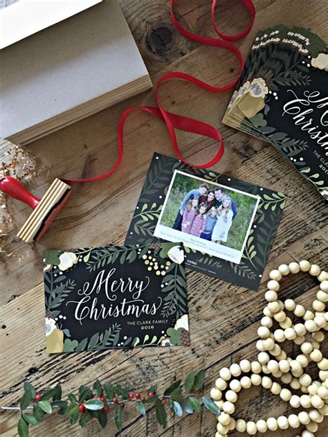 We love the discounts available and the quick. Our Family Christmas Card {Minted} - Emily A. Clark