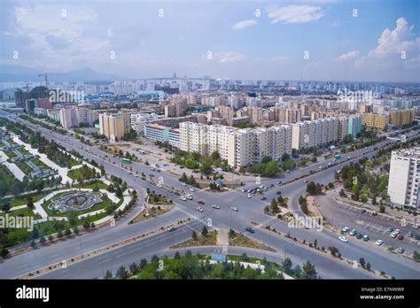 Abadanchylyk Avenue Ashgabat Turkmenist N En Asia Central Frica