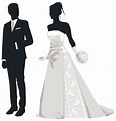 clipart bride and groom silhouette 20 free Cliparts | Download images ...