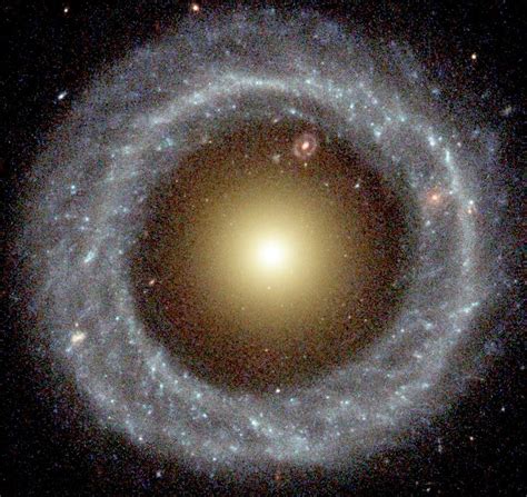 Hoags Object Is A Non Typical Galaxy Known As A Ring Galaxy It Is