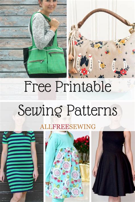 Free Printable Sewing Patterns For Beginners Pin On Sewing Patterns