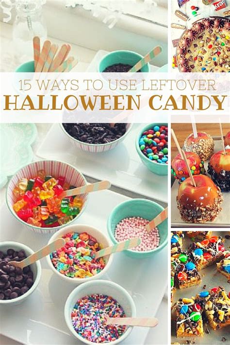 15 Delicious Ways To Use Leftover Halloween Candy Leftover Halloween