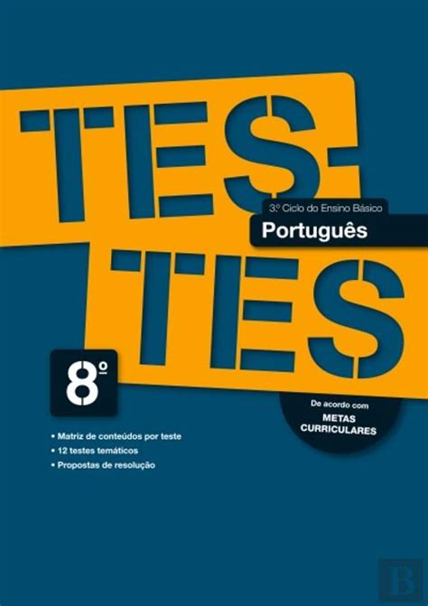 Testes De Português 8º Ano Livro Bertrand