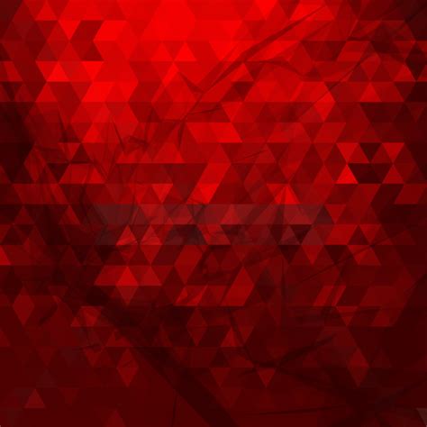 Red Polygonal Background Vector Vector Art And Graphics