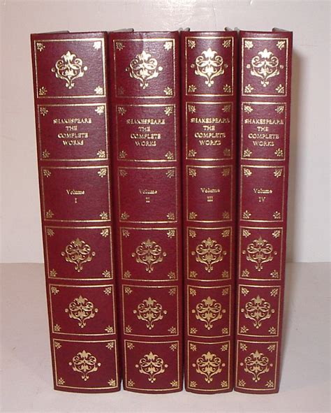 Shakespeare The Complete Works 4 Vols Heron C1970