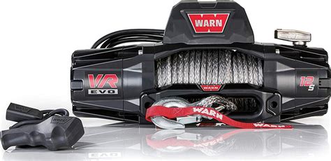 Warn Vr Evo 12 S 12v Electric Winch With Synthetic Rope