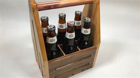How To Build A Beer Caddy With Free Plans Youtube