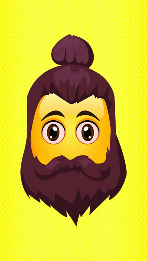 Emoji Beard Beard Emojie Hd Phone Wallpaper Peakpx