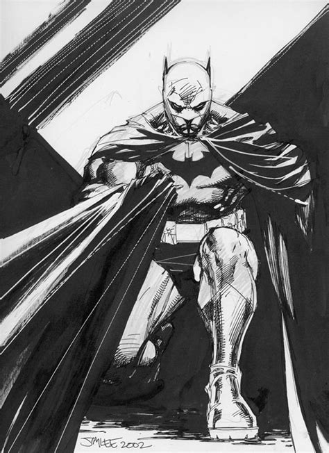 Jim Lee Batman In John Kontogianiss Batman Comic Art Gallery Room