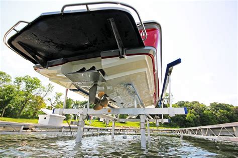 Shoremaster Hydraulic Boat Lifts Simple Quiet Fast Operation