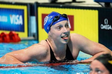 London 2012 Kathleen Ledecky 15 Gives Usa Swimming Youthful Burst