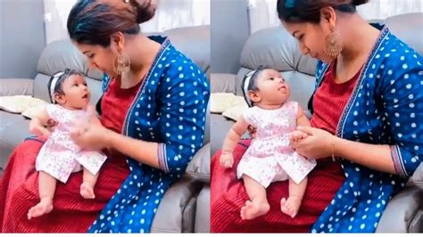 Alya Manasa Playing With Her Baby Aila Syed Cute Clips Alya Manasa