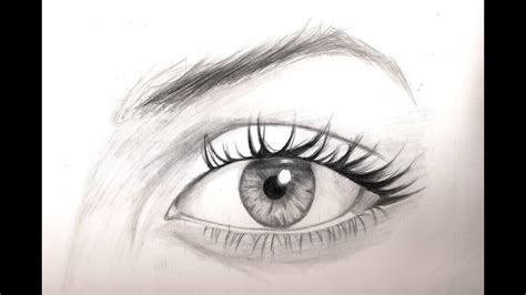 Realistic Drawing Tutorial 88 How To Draw The Eyes Shading With A