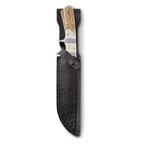 Smith And Wesson Classic Stag Bowie Knife 146178 Fixed Blade Knives