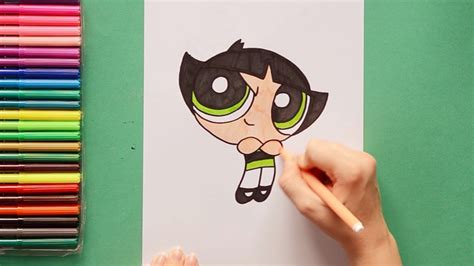 How To Draw Buttercup The Powerpuff Girls