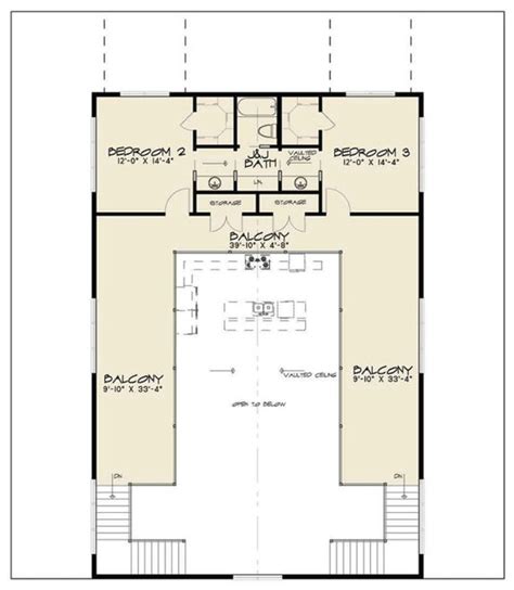 3 Bedroom Barndominium Plans Houseplans Blog