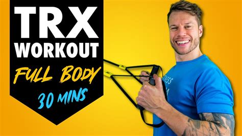 Build Muscle And Strength In 30 Beginner Trx Full Body Workout Youtube
