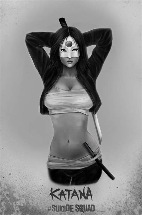 Dc Comics Katana By Linh Nguyen Van Female Samurai Katana Girl Ninja Girl