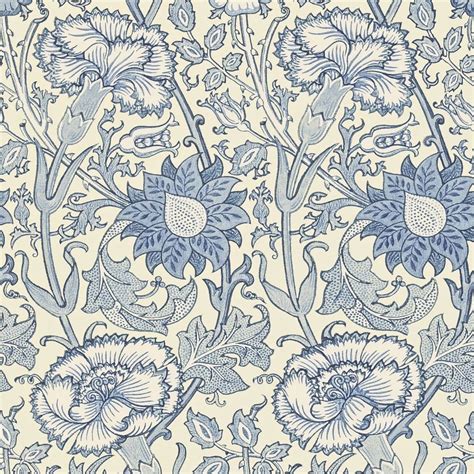 Pink And Rose Wallpaper Indigo 212567 William Morris And Co Archive
