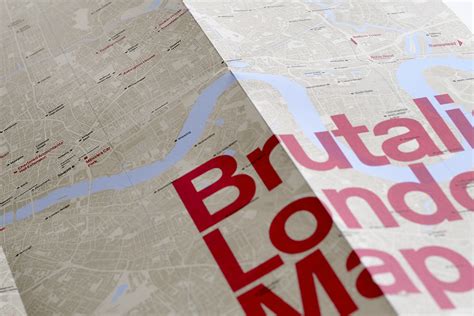 Brutalist London Map Guide To Londons Leading Brutalist Buildings