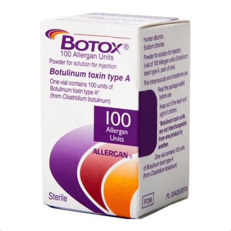Botulinum Toxin 100 Type A Injection At 750000 Inr In Ahmedabad