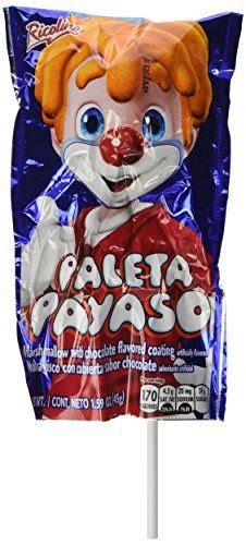 Marshmallow Lollipop With Chocolate And Gummies Paleta Payaso 10
