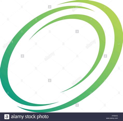 Abstract Swirl Circle Symbol Design Vector Illustration