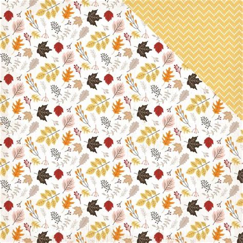 Echo Park Paper Co Hello Fall Collection Kit Eleven 12x12 Etsy