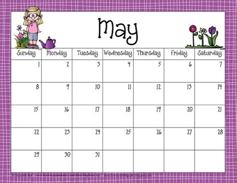 20 May 2021 Calendar Clipart Free Download Printable Calendar