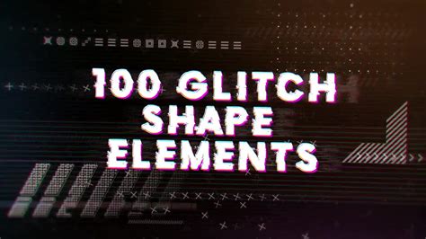 This free pack of 21 motion graphics for premiere includes the following: Glitch Elements Pack - After Effects Templates | Motion Array