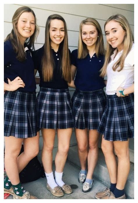 Prep School Uniform Outfits The Four Girls Who Was