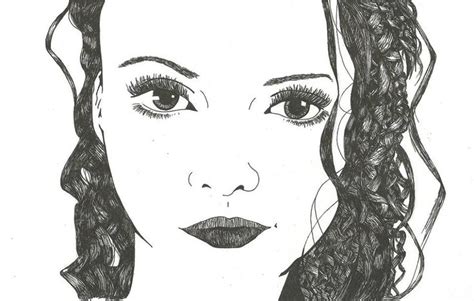 My Drawing Of Christina Ricci Wednesday From Addams Family All Grown